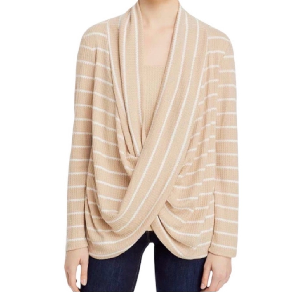 Single thread, waffle knit twin set NWT L